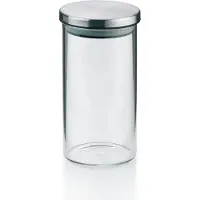 kela voorraadbus, Baker, glas, 14 cm hoog, 7,5 cm diameter, 0,35 liter, artikelnummer 10766