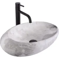 REA Opzetwastafel Roxy C Stone L. Grey