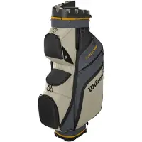 Wilson - I-Lock Dry Golf Cart Bag - Grey/Khaki/Orange