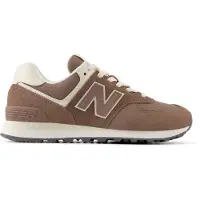 New Balance Sneakers laag '574' bruin / wit