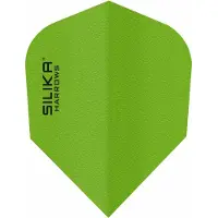 Harrows Silika Solid Green NO6 Tough Crystalline Coated - Dart Flights