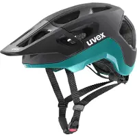 Uvex React MTB Helm Zwart/Turquoise