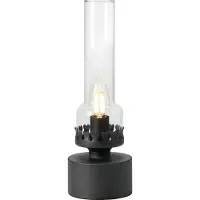 Markslöjd Tafellampe , Zwart, Woonkamer, Glas