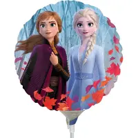 Rubies RIETHMULLER - Kleine ronde Frozen 2 aluminium ballon