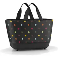 Reisenthel Shoppingbasket – Boodschappenmand – 22L – Opvouwbaar – Dots Zwart
