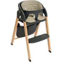 Bojungle - Grow With Me High Chair Shady Grey - Verstelbaar - Comfortabel - Ergonomisch