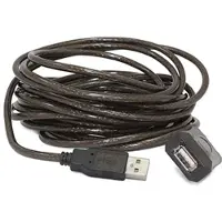 Hamlet XUREP10 USB-kabel USB 2.0 10 m USB A Zwart