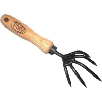De Wit Handklauw met 5 gebogen tanden en essen handvat |14 cm