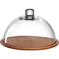 Leonardo bord met glazen deksel 28cm Cucina L018519