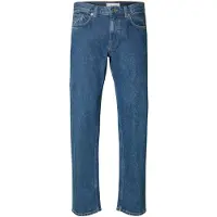 Selected Jeans 'SLH-196' blauw denim