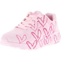 SKECHERS x JGoldcrown: Uno Lite sneakers roze maat 38
