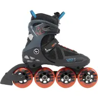 K2 VO2 S 90 inline skates, herenmodel, zwart - blauw - oranje, maat EU: 44