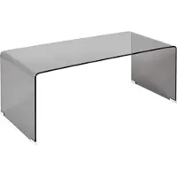 Beliani KENDALL - Salontafel - Zwart - Veiligheidsglas