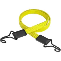 Master Lock MasterLock 3226EURDAT - Platte snelbinder - Dubbele haak - 100cm x 18mm - Geel