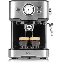 BEEM 05025 Espressomachine met filterhouder Zwart, Zilver 1100 W
