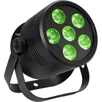 Eurolite Silent Par 6 QCL Floor PAR LED-schijnwerper Aantal LEDs: 8 8 W Zwart