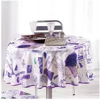 Promo Linge Provençaals vlekbestendig tafelkleed, 100% polyester lavandine
