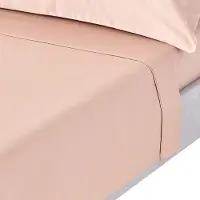 Homescapes Luxe Satijn Laken 270x270 cm – Beige – 100% Egyptisch Katoen – Draaddichtheid 1000