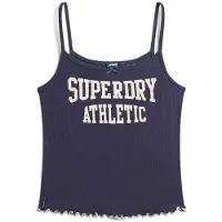 Superdry Ath Ess Graphic Pointele Mouwloos T-shirt