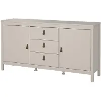 Ebuy24 Madrid dressoir 2 deuren 3 lades cashmere.