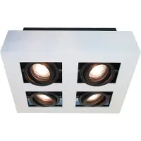 Artdelight 4-lichts spotlamp Bosco