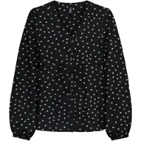 ONLY Blouse 'ONLNova' zwart / wit