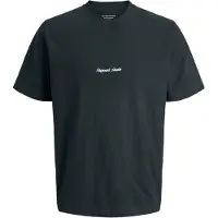 Jack & Jones Junior Shirt 'JORNORREBRO' donkergroen / wit