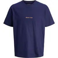 Jack & Jones Junior Shirt camel / donkerblauw
