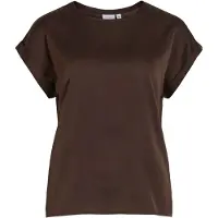 Vila Shirt 'VIEllette' bruin