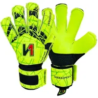 Onekeeper Vector Evolution Keepershandschoenen Kids Fluorgeel Zwart Rood