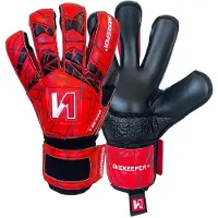 Onekeeper Vector Evolution Keepershandschoenen Kids Rood Zwart Wit
