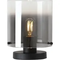 Searchlight Zwarte tafellamp Sweden design