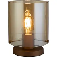 Searchlight Tafellamp Sweden Mocha Bruin