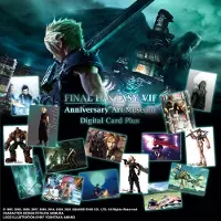 Square Enix Final Fantasy VII TCG 25th Anniversary Art Museum Digital Card Plus Display