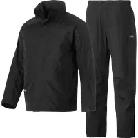 Snickers Workwear 8378 Set Regenkleding Zwart maat S heren