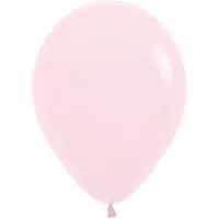Sempertex Latex ballonnen rond - - Pastel Matte Pink 609 - 50 stuks - 5 inch