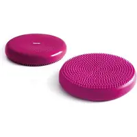 Tiguar Air Disc balansmatje - paars (diameter 32 cm), trainingsmatje voor balans, stabiliteit en diepe spieren, antislip, ergonomisch, met noppen, ideaal voor fitness