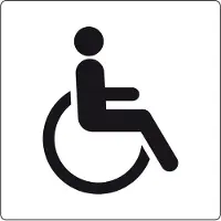 Ivana Pictogram Invalide WC