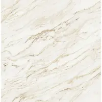 Easy Decor Vliesbehang Carrara Marmer - Wit - Goud - 10,05m X 52cm