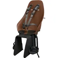 Urban iKi BIO Fietsstoeltje Achter Ta–ke MIK HD - Haniwa Brown/ Bincho Black