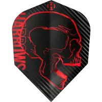 Harrows Rage Red NO6 - Dart Flights