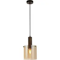 Searchlight Hanglamp Sweden Pendant Amber