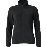 Clique Basic Micro Fleece Jacket Ladies Zwart maat M dames