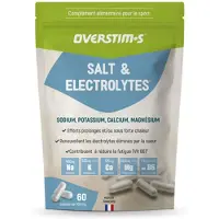 Overstims Zout & Elektrolyten Voedingssupplement 60 capsules pillendoosje