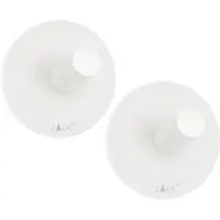 Zack Handdoekenhaak Peco Rond Wit 4,5 cm (2-Delig)