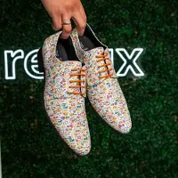 Lureaux Melody Steps - - Nette Kleurrijke Schoenen Met - Of Zonder - Print - Heren