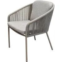 AVH-Collectie Brightling dining tuinstoel latte rope