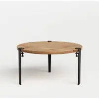 TIPTOE Brooklyn Koffietafel Reclaimed Wood | Graphite Black