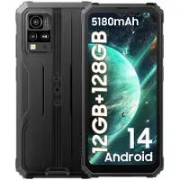 Blackview Bv4800 Pro, 4GB/128GB, 6.5 inch, zwart. Kleur: zwart. Maat: One Size