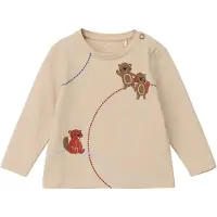 s.Oliver Shirt taupe / blauw / bruin / rood